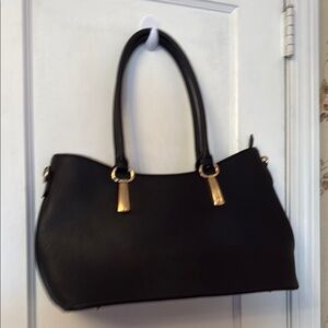 🖤 Black Large Satchel Handbag NEW